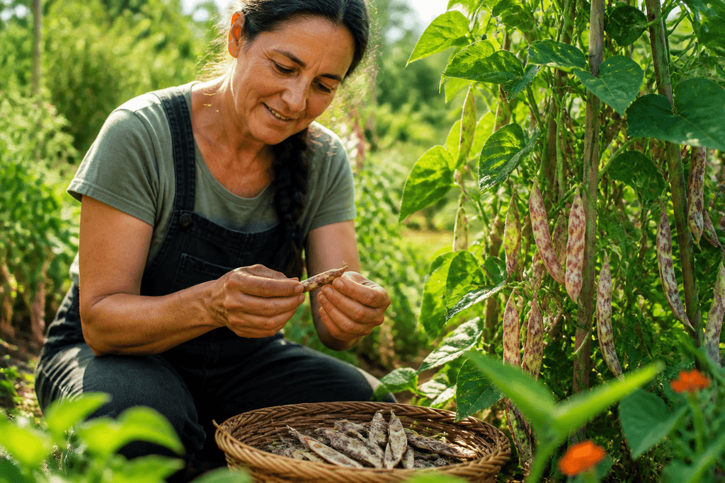 Etiquetar y guardar semillas criollas para conservar diversidad